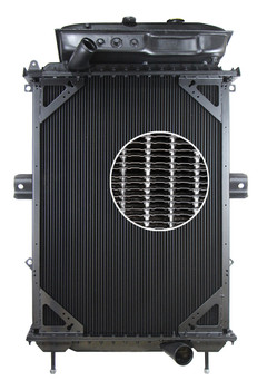 HD+ Kenworth Radiator- LOW CLOG- Flat Fin  Feedlot & Industrial Core  BTR (5 Row Dimpled Tubes) 40” x 28.7” x 3.11” *Ships Freight* (26013)