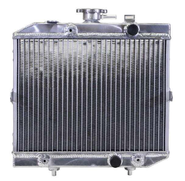 (24550) All Aluminum TIG Welded Radiator for Honda Rubicon TRX500 ATV Replaces 19010HN2505, 19010HN2003, 19010HN2A21