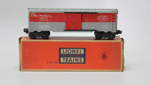 Lionel Postwar 6464-125 NYC New York Central Box Car with box