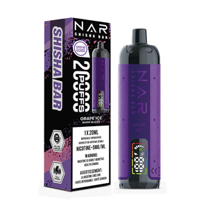 Nar Shisha Bar Grape Ice 20000 Puffs