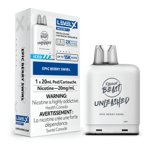 Level X Boost G2 Epic Berry Swirl 20mg(ON) Level X Boost G2 Epic Berry Swirl 20mg(ON)