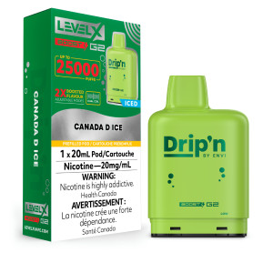 Level X Dripn G2 Canada D Ice 20mg(ON) Level X Dripn G2 Canada D Ice 20mg(ON)