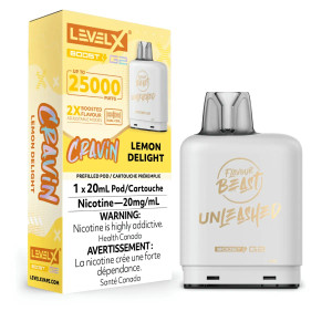 Level X Boost G2 Lemon Delight 20mg(ON) Level X Boost G2 Lemon Delight 20mg(ON)