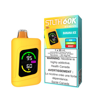 Stlth 60K Banana Ice 20mg Stlth 60K Banana Ice 20mg