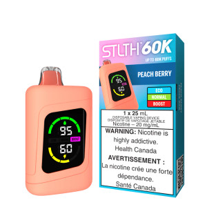 Stlth 60K Peach Berry 20mg Stlth 60K Peach Berry 20mg