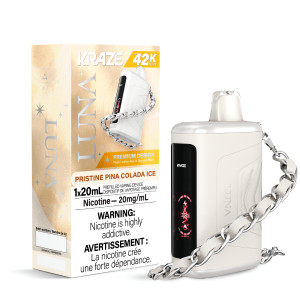 Kraze Luna 42K Prestine Pina Colada Ice 20mg Kraze Luna 42K Prestine Pina Colada Ice 20mg