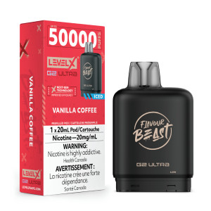 Level X G2 Ultra 50K Vanilla Coffee 20mg Level X G2 Ultra 50K Vanilla Coffee 20mg