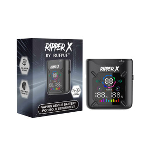 Ripper X Vaping Device Battery Black Ripper X Vaping Device Battery Black