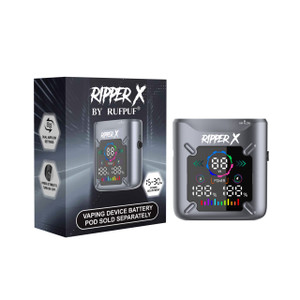 Ripper X Vaping Device Battery Gray Ripper X Vaping Device Battery Gray