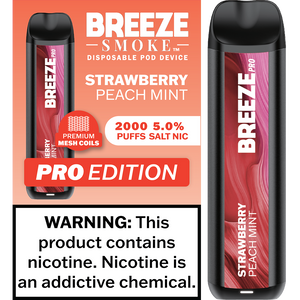 Breeze Pro - Strawberry Peach Mint(ON)