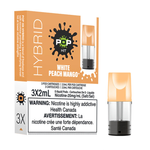 Pop Hit Hybrid Pods White Peach Mango[ON]