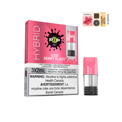 Pop Hit Hybrid Pods Iced Berry Blast[ON]