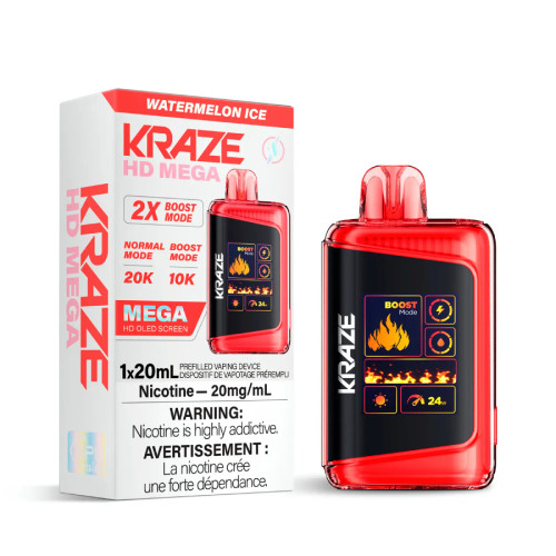 Kraze HD Mega Watermelon Ice 20mg(ON)