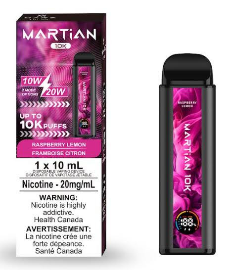 Martian 10K Raspberry Lemon 20mg(ON)