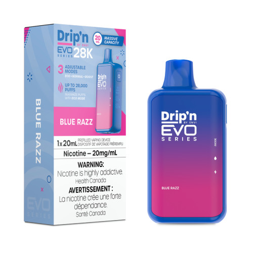 Dripn Evo 28K Blue Razz