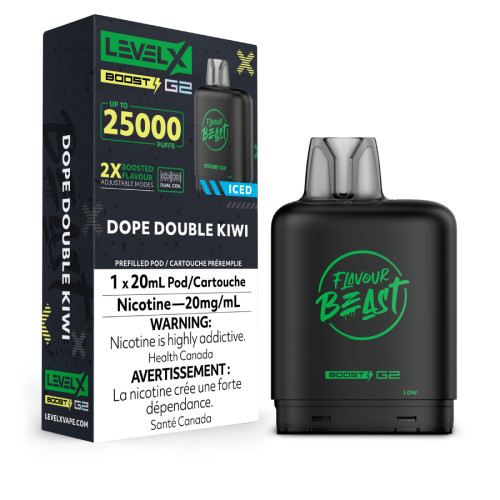 Level X Boost G2 Dope Double Kiwi 20mg(ON)