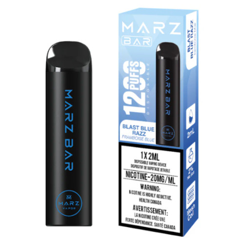 Marz Bar 1200 Blast Blue Razz