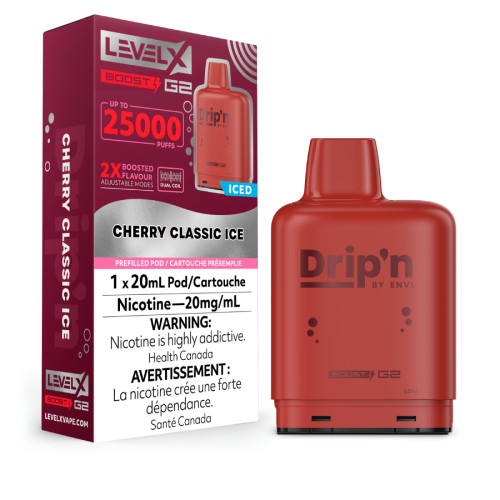 Level X Dripn G2 Cherry Classic Ice 20mg(ON)