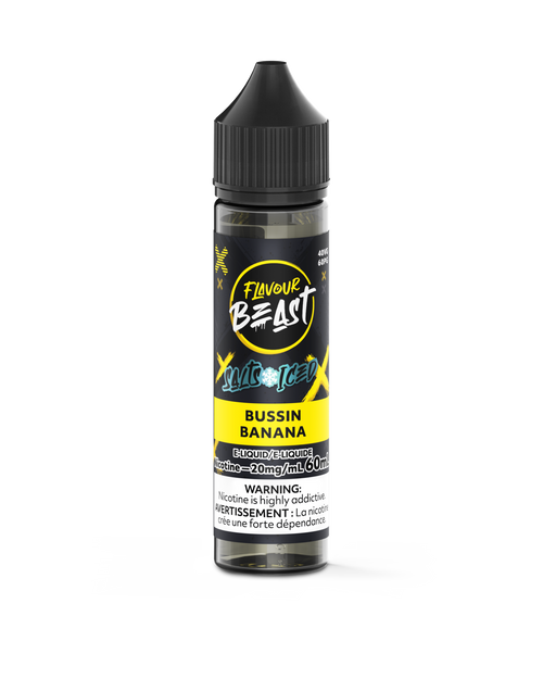 Flavour Beast Salts Bussin Banana 20mg 60ml