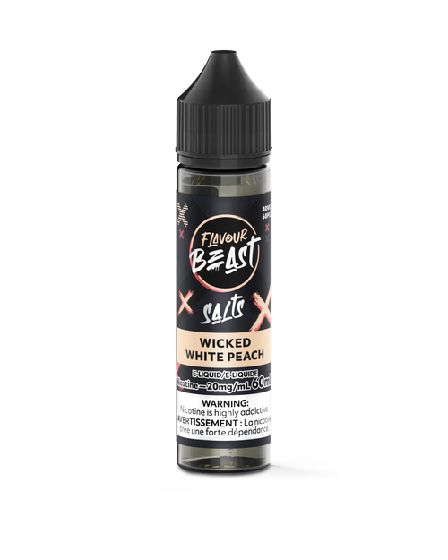 Flavour Beast Salts Wicked White Peach 20mg 60ml