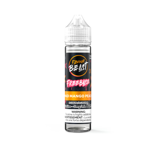 Flavour Beast Freebase Mad Mango Peach 60ml