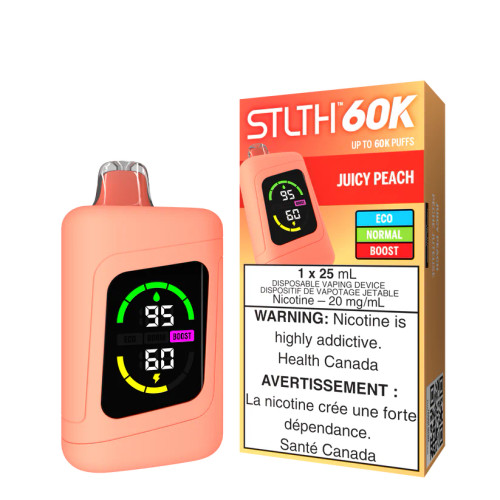 Stlth 60K Juicy Peach 20mg