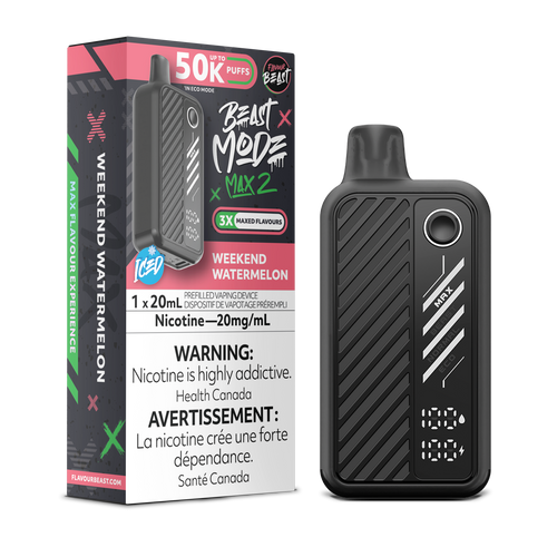Beast Mode Max 2 50k Weekend Watermelon 20mg