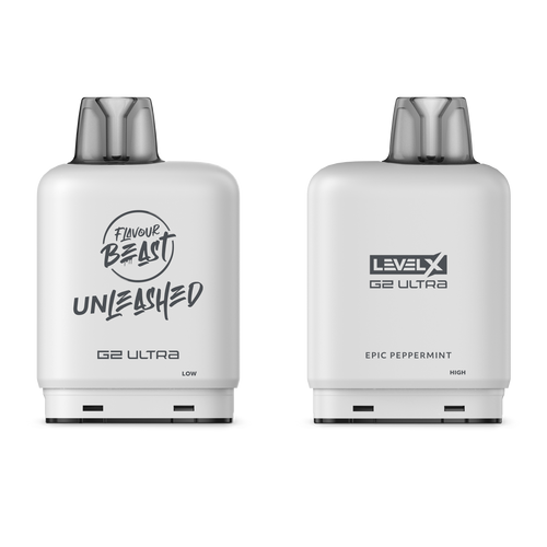 Level X G2 Ultra 50K Epic Peppermint 20mg replacement pod for Level X battery device Ontario Canada
