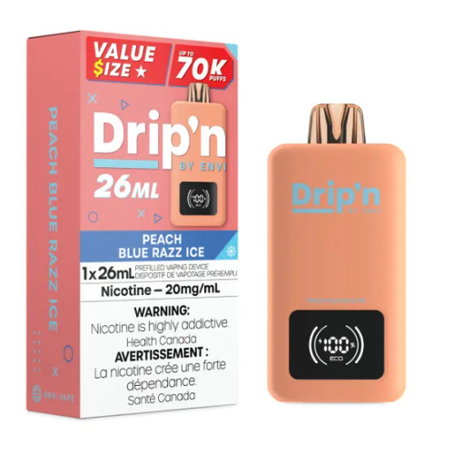 Dripn 70K Peach Blue Razz Ice 20mg