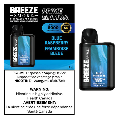 Breeze Prime Blue Rasberry S50(ON)