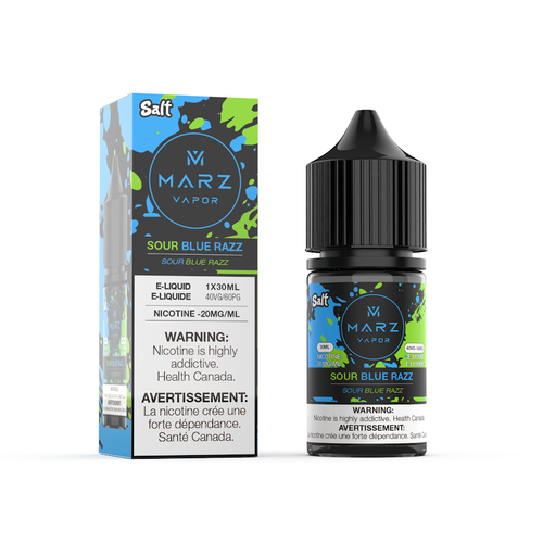 Marz Vapor Salts Sour Blue Razz 20mg
