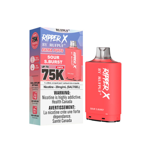 Ripper X 75K Sour S. Burst 20mg