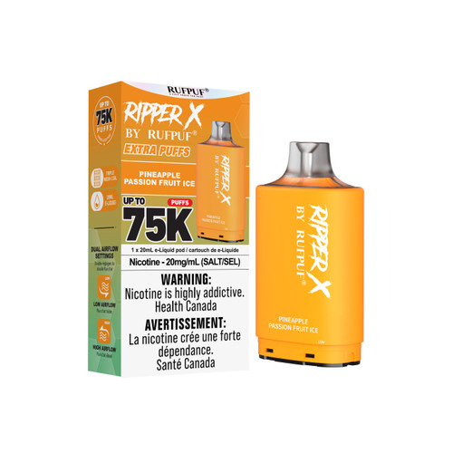 Ripper X 75K Pineapple Passion Fruit Ice 20mg