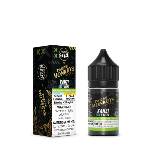 Flavour Beast x 12 Monkeys - Kanzi Iced Nic Salt 30ML