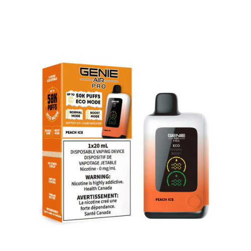 Genie Air Pro 50K Zero Nic Peach Ice