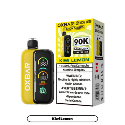 Oxbar Maglink 90K Starter kit kiwi Lemon