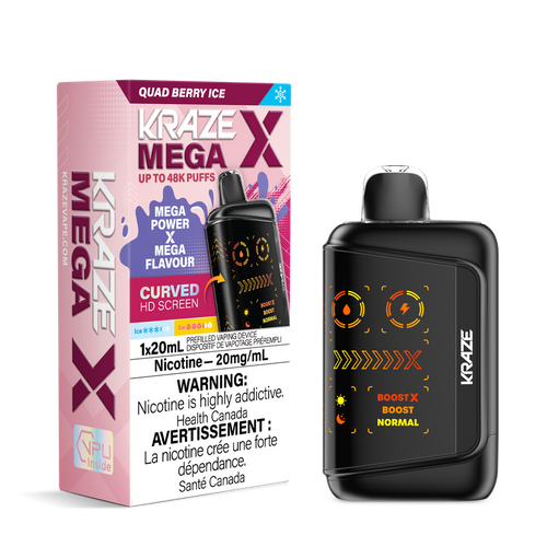 Kraze Mega X 48K Quad Berry Ice (ON)