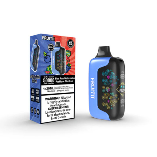 Fruitii 50K Blue Razz Watermelon 20mg