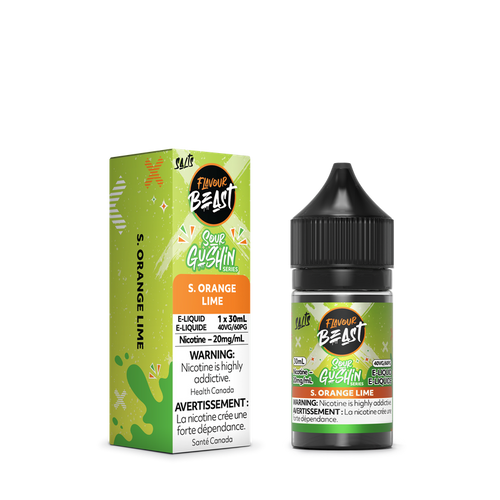 Flavour Beast E-liquid Gushin S. Orange Lime 30ml