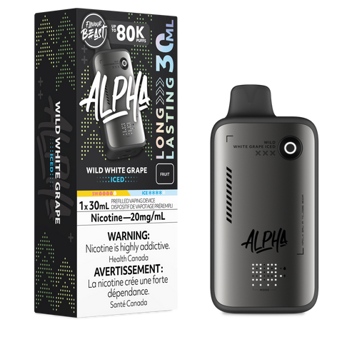 Flavour Beast Alpha 80K Wild White Grape Ice
