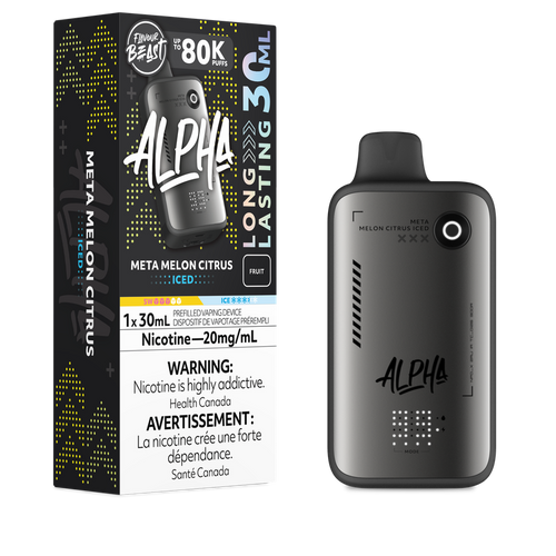 Flavour Beast Alpha 80K Meta Melon Citrus Ice