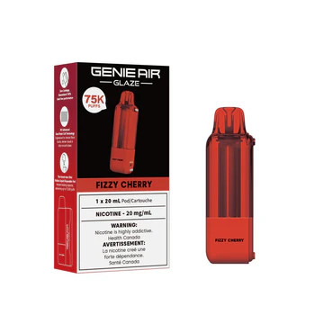 Genie Air Glaze 75K Pod Fizzy Cherry prefilled vape pod Ontario Canada