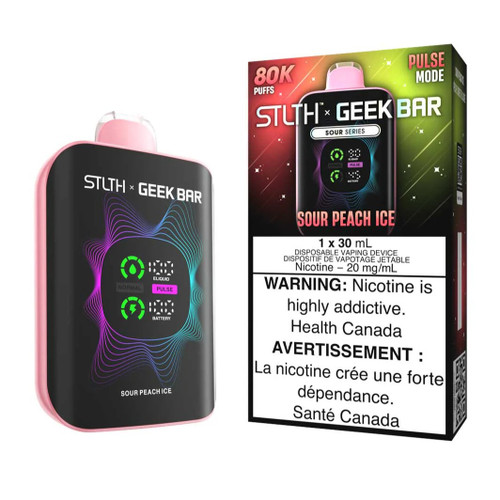 Stlth X Geekbar 80k Sour Peach Ice