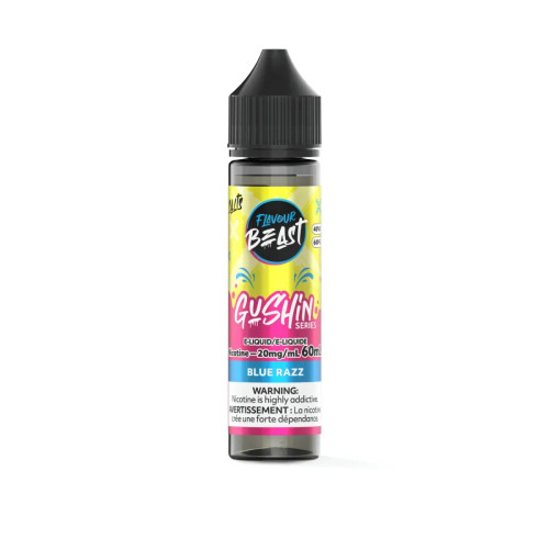Flavour Beast Gushin Blue Razz 60ml e-liquid Ontario Canada