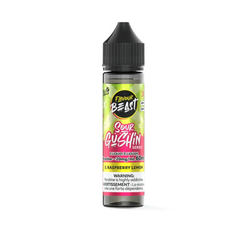 Flavour Beast E-Liquid Gushin S. Raspberry Lemon 60ml