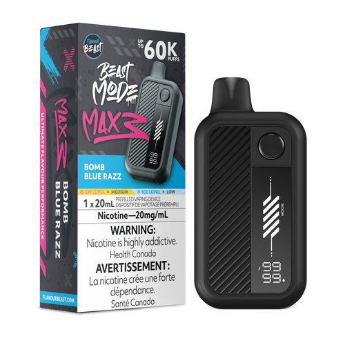 Beast Mode Max 3 60K Bomb Blue Razz
