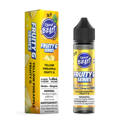 Beast Salts Yellow Pineapple Fruity G 20mg 60ml