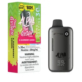 Flavour Beast Alpha 80K Gushin S. Raspberry Lemon