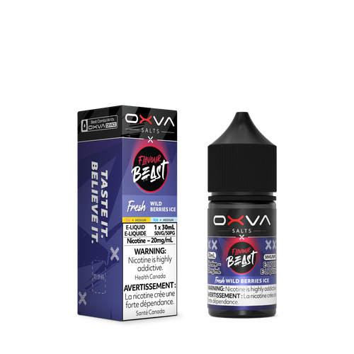 Flavour Beast x OXVA - Wild Berries Ice Nic Salt 30ML