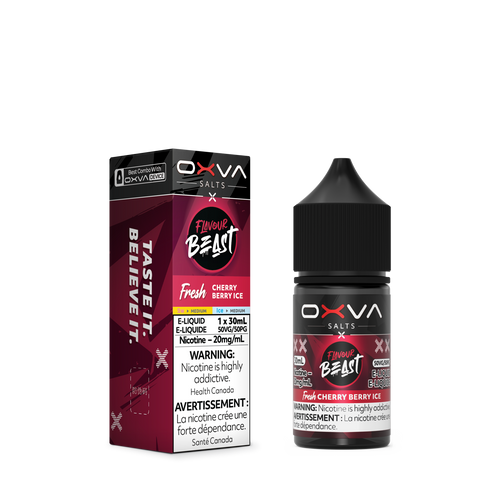 Flavour Beast x OXVA - Cherry Berry Ice Nic Salt 30ML